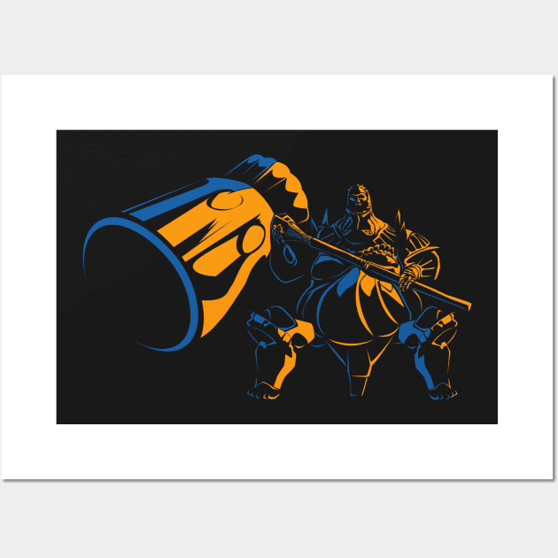 Dark Souls - Smough Wall Art by RarieDash